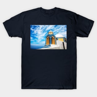 Santorini Greek Orthodox Church T-Shirt